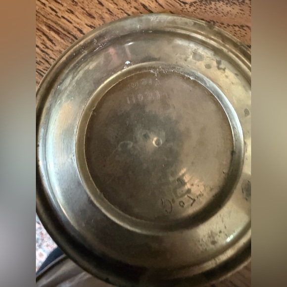 Vintage Small Bras Dish 3” Diameter Decorative Catch All - Picture 4 of 7